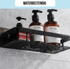 Merkloos Jawes- Wandrek- Zwart- 2stuks- Doucherek- Zonder Te Boren- Wandrek Zonder Boren- Wandrekje 13 Merkloos Jawes- Wandrek- Zwart- 2stuks- Doucherek- Zonder Te Boren- Wandrek Zonder Boren- Wandrekje -Badkamer Kast Winkel 1200x1169