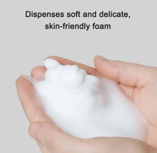 MUID Duck- Automatische Zeepdispenser - Handwas Schuimzeepdispenser Voor Kinderen - Zeeppompje-Oplaadbaar-Foam Technologie- Touchless Infrarood Sensor-Lichtblauw - 400ml - 10.35cm*11.5cm*19.5cm -Badkamer Kast Winkel 1200x1171 6