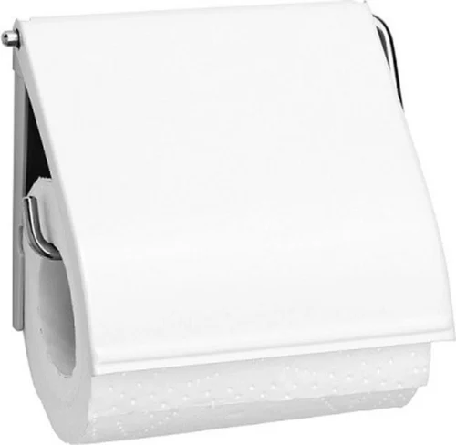Brabantia ReNew WC Rolhouder - Met Klep - White -Badkamer Kast Winkel 1200x1172 3