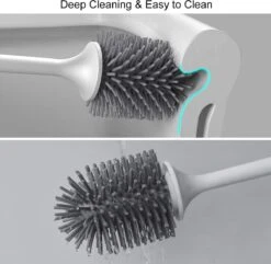 Ultra Flexibele Toilet Borstel | Toilet Brush | Rubber | Siliconen | Hygiënisch | Reiniger | WC Borstel | Universeel | New Design -Badkamer Kast Winkel 1200x1173 6