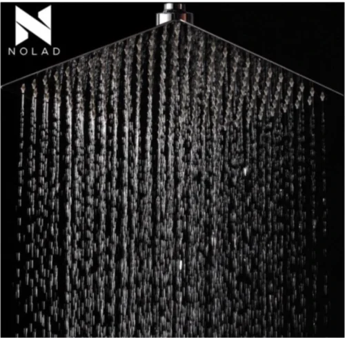 Merkloos Regendouchekop Deluxe | ø 35 Cm | Douchekop Met Slang En Houder | Douchekop | Doucheslang | Douchekophouder | Complete Doucheset | Roestvrij Staal | 360° Draaibaar | Badkamer Accessoires | Elite Pure Chrome Collection 2022 -Badkamer Kast Winkel 1200x1177 7