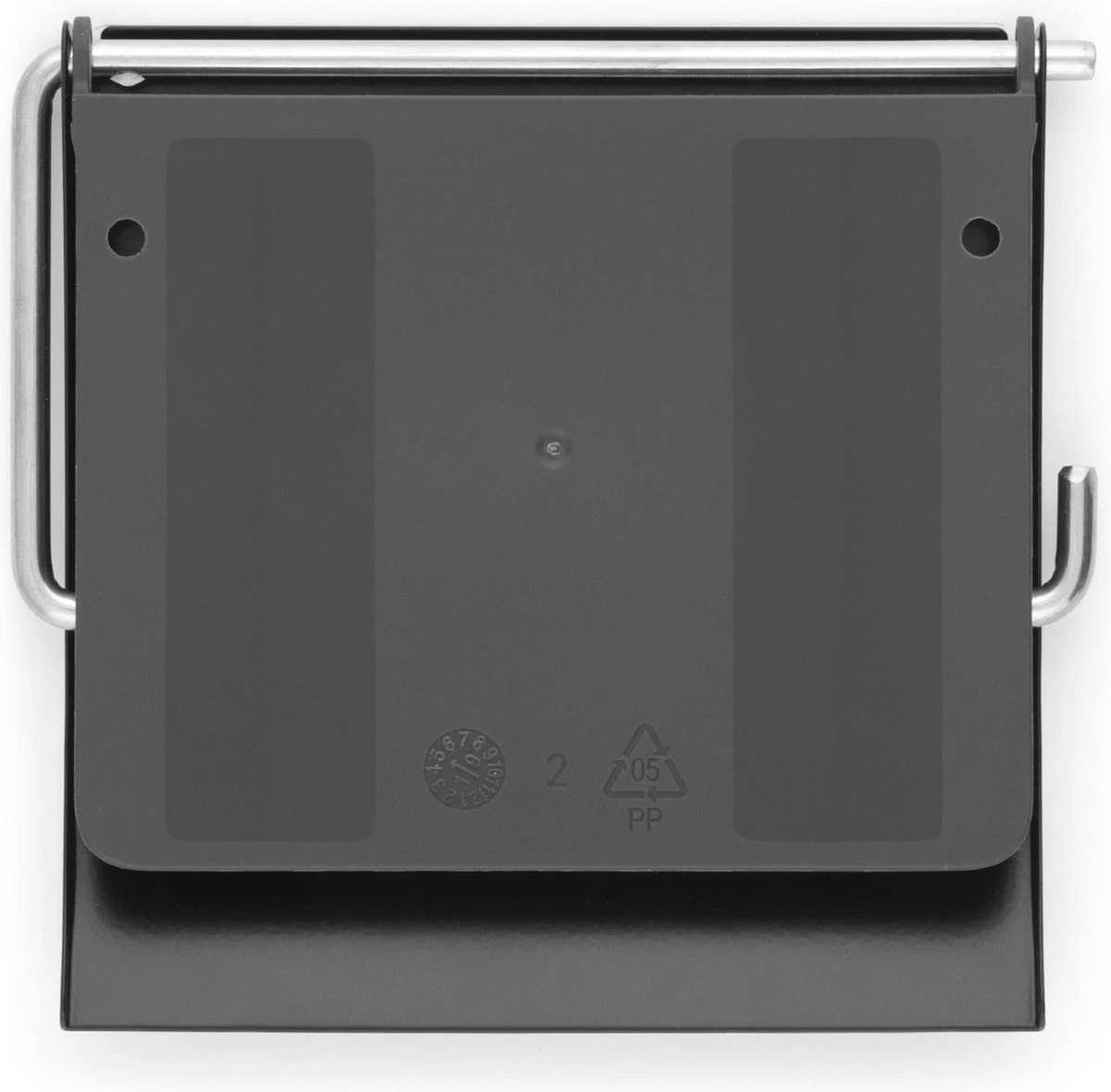 Brabantia ReNew WC Rolhouder - Met Klep - Matt Black 11 Brabantia ReNew WC Rolhouder - Met Klep - Matt Black - Afbeelding 11