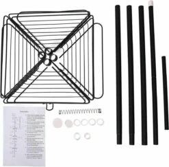 SensaHome Telescopisch Douche Rek Met 4 Lagen - Verstelbaar Bad / Douche Hoekrek Opbergrek - Uitschuifbaar Van 145-250 Cm - Zwart 18 SensaHome Telescopisch Douche Rek Met 4 Lagen - Verstelbaar Bad / Douche Hoekrek Opbergrek - Uitschuifbaar Van 145-250 Cm - Zwart -Badkamer Kast Winkel 1200x1181