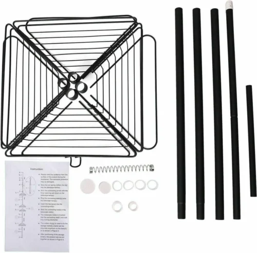 SensaHome Telescopisch Douche Rek Met 4 Lagen - Verstelbaar Bad / Douche Hoekrek Opbergrek - Uitschuifbaar Van 145-250 Cm - Zwart 18 SensaHome Telescopisch Douche Rek Met 4 Lagen - Verstelbaar Bad / Douche Hoekrek Opbergrek - Uitschuifbaar Van 145-250 Cm - Zwart -Badkamer Kast Winkel 1200x1181