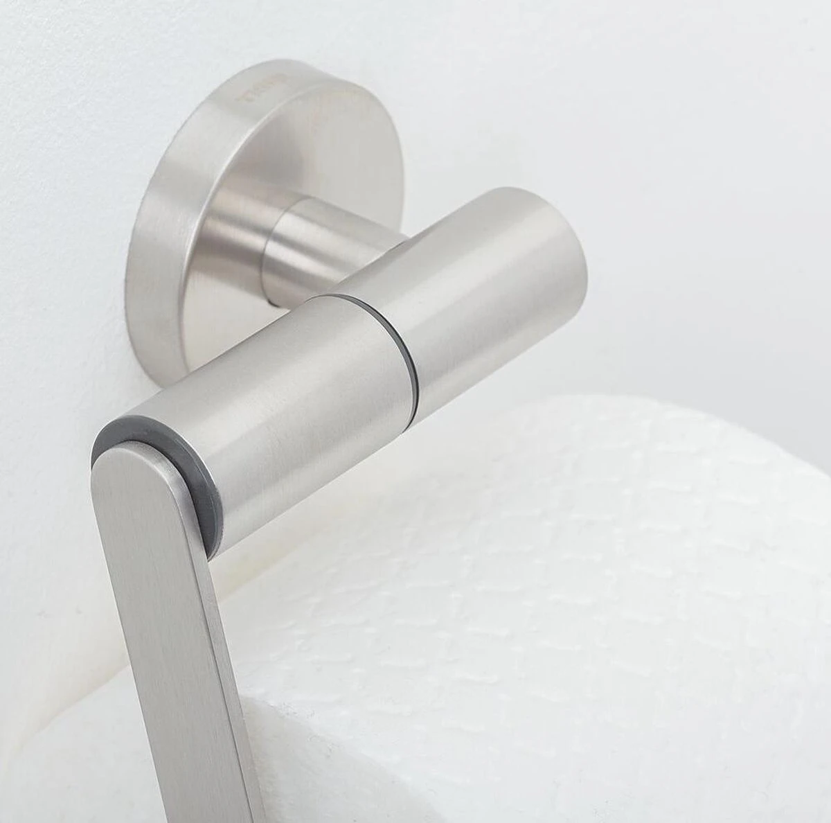 Tiger Boston - Toiletrolhouder Zonder Klep - RVS Geborsteld 6 Tiger Boston - Toiletrolhouder Zonder Klep - RVS Geborsteld - Afbeelding 6