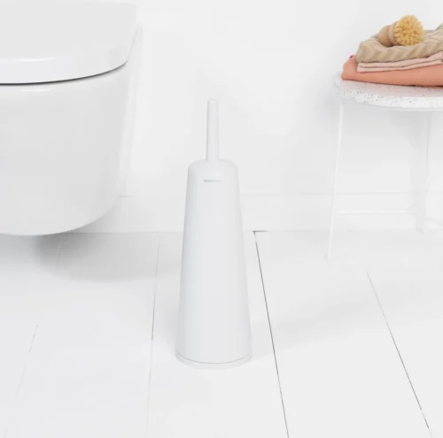 Brabantia ReNew WC Borstel - Met Houder - White -Badkamer Kast Winkel 1200x1189 8