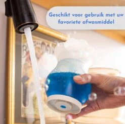 Scrub Daddy Zeepdispenser - Duel Action Soap Dispenser - Wonder WashUp -Badkamer Kast Winkel 1200x1191 12