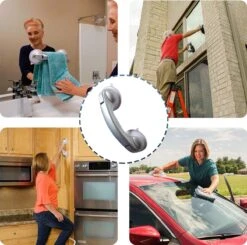 Kunststof Handgreep Voor Badkamer - 30.5cm - Douche Wandbeugel - Geen Boorgaten -Badkamer Kast Winkel 1200x1191 26