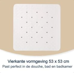 Douchemat Antislip Wit - 53 X 53 Cm - Antislipmat Douche - Badmat 10 Douchemat Antislip Wit - 53 X 53 Cm - Antislipmat Douche - Badmat -Badkamer Kast Winkel 1200x1195 28