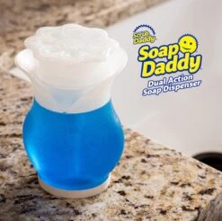 Scrub Daddy Zeepdispenser - Duel Action Soap Dispenser - Wonder WashUp -Badkamer Kast Winkel 1200x1195 9