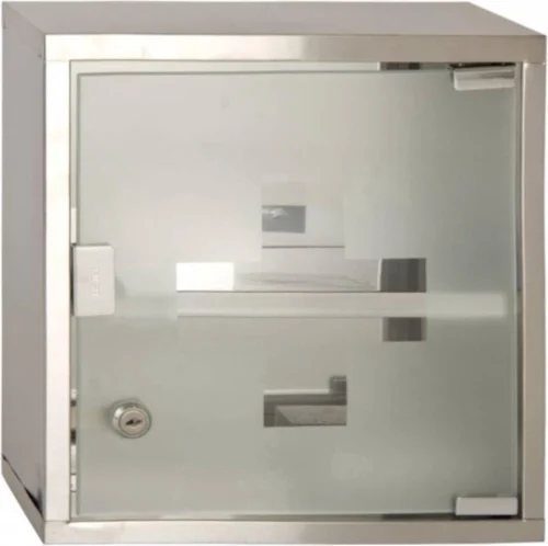 Excellent Care Medicijnkastje - Badkamermeubels - RVS - Glas -Badkamer Kast Winkel 1200x1196 16