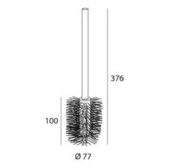 Tiger Toiletborstel Universeel - RVS Geborsteld -Badkamer Kast Winkel 1200x1197 17