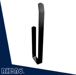 Reserverolhouder | Rh!no | WC-rolhouder | Zwart | Ophangen Zonder Boren Mogelijk| Toiletrolhouder | Plakstrip | 3 Rollen | Rh!no