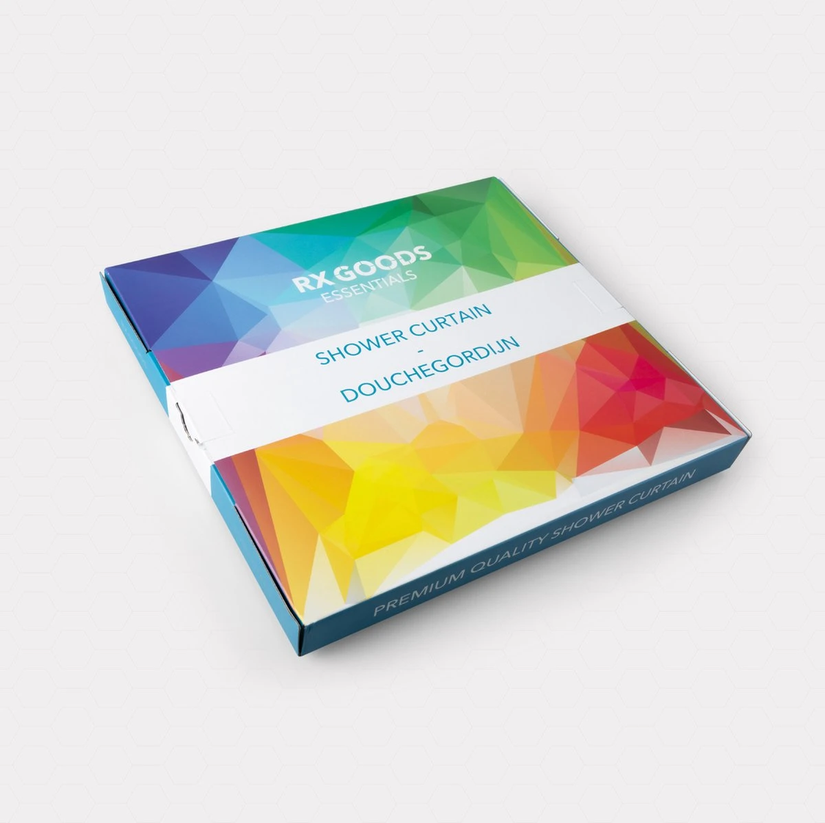 RX Goods Gekleurde Natuur Bloemen Douchegordijn - 180x180cm - Incl. 12 Ringen - Waterafstotend – Polyester 6 RX Goods Gekleurde Natuur Bloemen Douchegordijn - 180x180cm - Incl. 12 Ringen - Waterafstotend – Polyester - Afbeelding 6