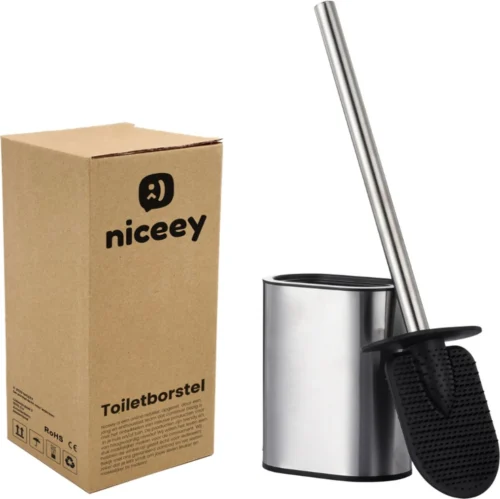 Niceey Sicilone WC Borstel Met Houder - Toiletborstel - Toiletborstel Houder - RVS -Badkamer Kast Winkel 1200x1198 24