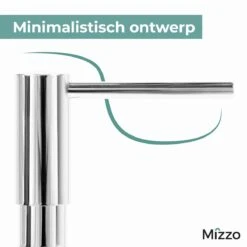 Mizzo Zeepdispenser 300ML - Zeeppompje - Inbouw Keukenblad - Chroom -Badkamer Kast Winkel 1200x1198