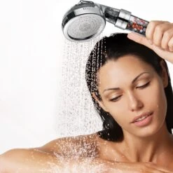 MM Brands Ionische Douchekop - Waterbesparende Douchekop - Handdouche Met Hoge Druk En Filter - Regendouche -Badkamer Kast Winkel 1200x1199 27