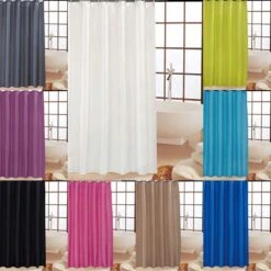 KAV – Douchegordijn - 180x220cm - Polyester - Wit -Badkamer Kast Winkel 1200x1199 28