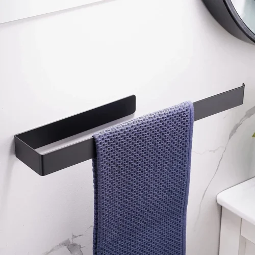 Ankaflex Handdoekrek | 36 Cm | Zelfklevend | Zonder Boren | Handdoekstang | Doucherek | Handdoekhouder |