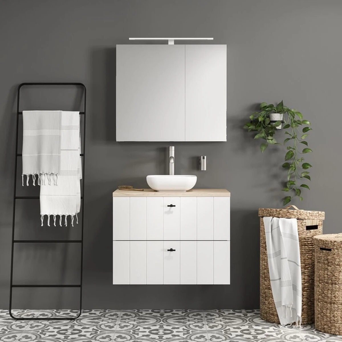 Tiger Boston Zeepdispenser 75 Ml - RVS Geborsteld 8 Tiger Boston Zeepdispenser 75 Ml - RVS Geborsteld - Afbeelding 8