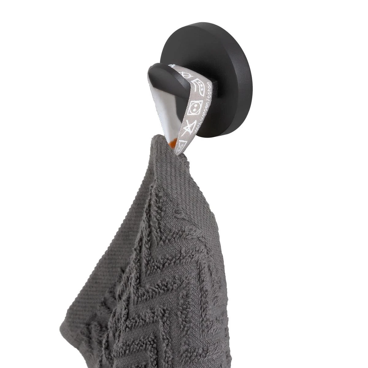 Tiger Noon Haak Groot - Zwart 2 Tiger Noon Haak Groot - Zwart - Afbeelding 2