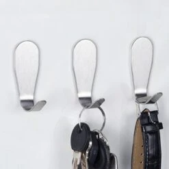 Handdoekhaakjes - Zelfklevende Haakjes - 4 Stuks - Plakhaakjes - Sterke Lijm -Badkamer Kast Winkel 1200x1200 1122