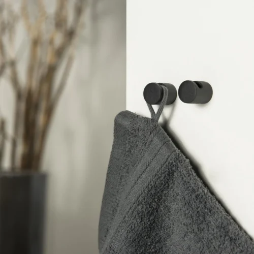 Tiger Bold - Handdoekhaken Klein - ø 1,9 Cm - 2 Stuks - Zwart 7 Tiger Bold - Handdoekhaken Klein - ø 1,9 Cm - 2 Stuks - Zwart -Badkamer Kast Winkel 1200x1200 1134