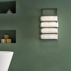 Sealskin Carré - Handdoekrek Groot - 12 X 24 X 48 Cm - Zwart -Badkamer Kast Winkel 1200x1200 1152