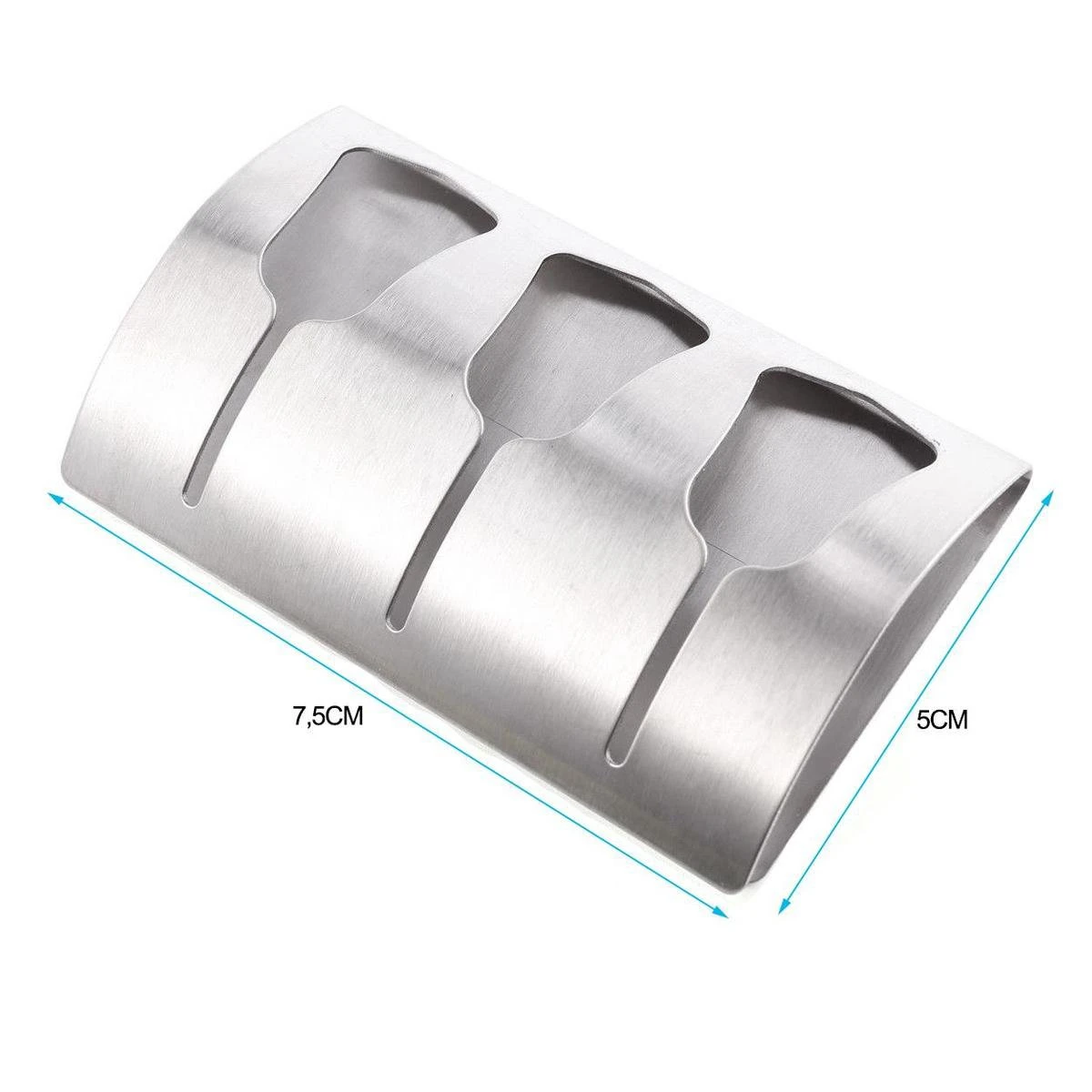 LifeGoods Handdoekhaakjes - Zelfklevend - Voor 3 Handdoeken - Handdoekklem - RVS - 1 Stuks 2 LifeGoods Handdoekhaakjes - Zelfklevend - Voor 3 Handdoeken - Handdoekklem - RVS - 1 Stuks - Afbeelding 2