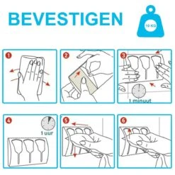 LifeGoods Handdoekhaakjes - Zelfklevend - Voor 3 Handdoeken - Handdoekklem - RVS - 1 Stuks 12 LifeGoods Handdoekhaakjes - Zelfklevend - Voor 3 Handdoeken - Handdoekklem - RVS - 1 Stuks -Badkamer Kast Winkel 1200x1200 1167