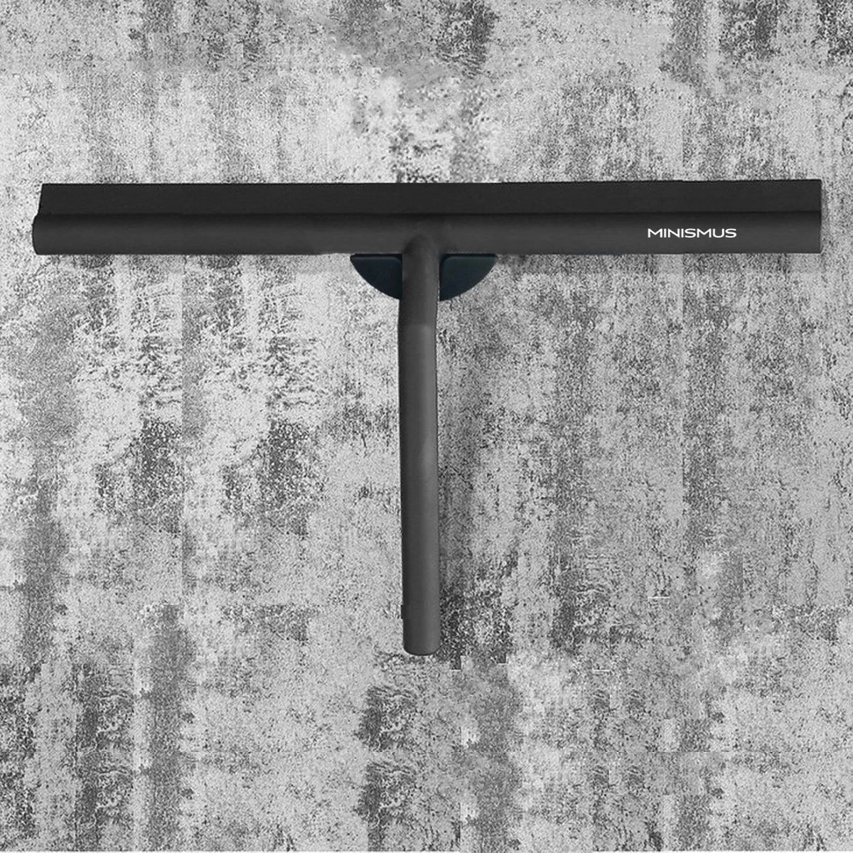 Minismus Extra Brede Douchewisser Met Magneethouder Ophangsysteem Ophanghaak - 33 Cm Breed - Zwart 6 Minismus Extra Brede Douchewisser Met Magneethouder Ophangsysteem Ophanghaak - 33 Cm Breed - Zwart - Afbeelding 6