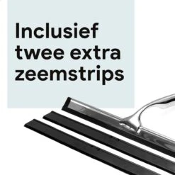 Douchewisser Met Ophanghaak En 2 Extra Strips - Raamwisser Voor Douche - Raamtrekker Chroom -Badkamer Kast Winkel 1200x1200 1295