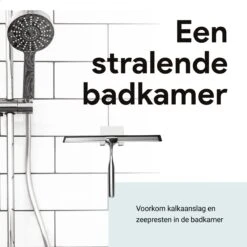Douchewisser Met Ophanghaak En 2 Extra Strips - Raamwisser Voor Douche - Raamtrekker Chroom -Badkamer Kast Winkel 1200x1200 1299