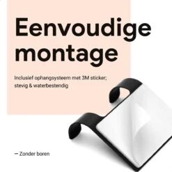 Douchewisser Met Ophanghaak En 2 Extra Strips - Raamwisser Voor Douche - Raamtrekker Zwart -Badkamer Kast Winkel 1200x1200 1342