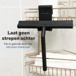 Vivid Green Siliconen Douchewisser Met Ophangsysteem – Raamwisser – Trekker Douche - Badkamer Accesoires – Wisser - Zwart -Badkamer Kast Winkel 1200x1200 1355