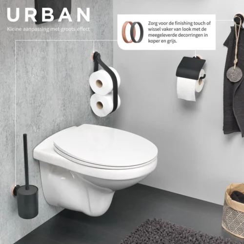 Tiger Urban - Toiletborstel Met Houder - Zwart -Badkamer Kast Winkel 1200x1200 1428