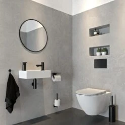 Tiger Noon Reserverolhouder - Zwart 10 Tiger Noon Reserverolhouder - Zwart -Badkamer Kast Winkel 1200x1200 1593