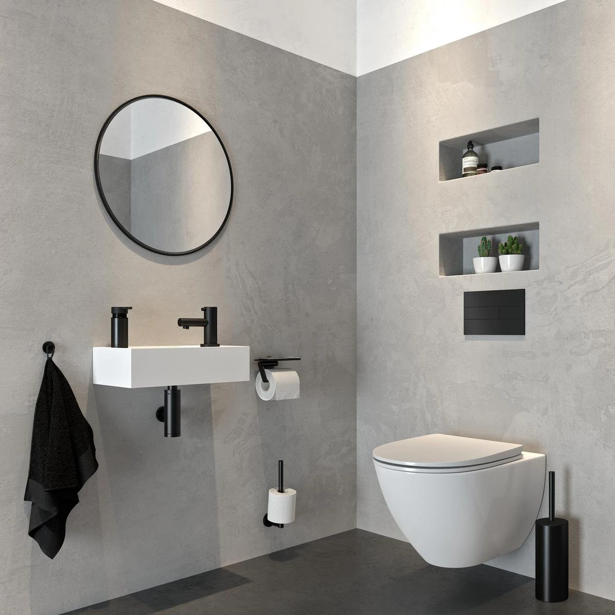 Tiger Noon Reserverolhouder - Zwart 5 Tiger Noon Reserverolhouder - Zwart - Afbeelding 5