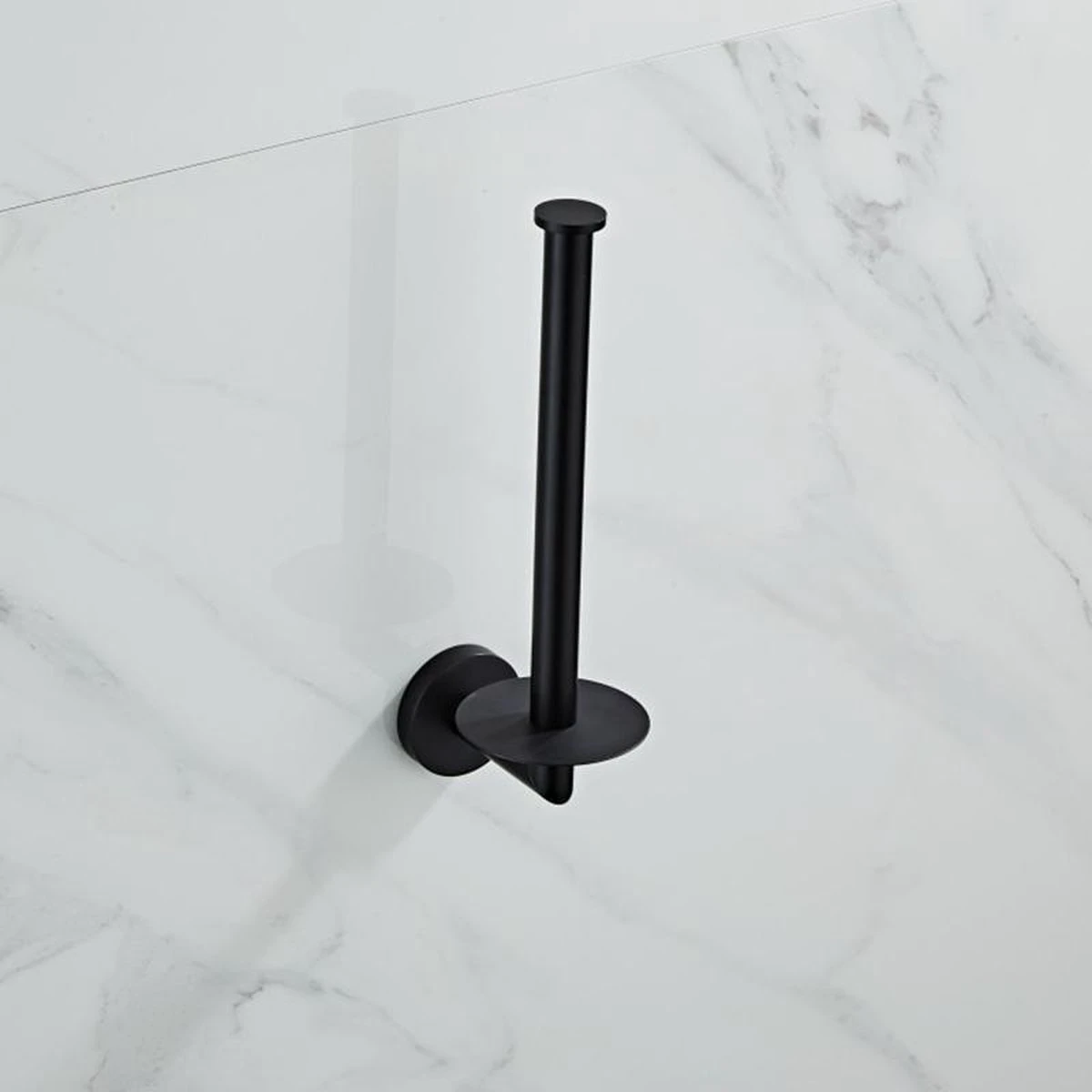 Wc Rolhouder Reserverolhouder Toiletrolhouder Voor 3 Rollen Zwart - Badkamer Accessoires - Hangend 8 Wc Rolhouder Reserverolhouder Toiletrolhouder Voor 3 Rollen Zwart - Badkamer Accessoires - Hangend - Afbeelding 8