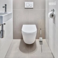 Toiletborstel Siliconen Met Houder - Sneldrogend, Hygiënisch & Antibacteriële Werking - WC Borstel - Toilet Borstel Houder (EXTRA SILICONE BORSTEL GRATIS) -Badkamer Kast Winkel 1200x1200 1652