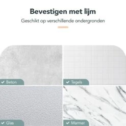 Doucherek - Doucherek Zonder Boren - Doucherekjes - Doucherek Hangend - Doucherekje - Doucherekje Zonder Boren - Doucherek Zwart - Hoek - 2 Stuks - Met Haakjes - Inclusief Montage Materiaal - Hoogwaardig Afgewerkt - EJC Products -Badkamer Kast Winkel 1200x1200 1737