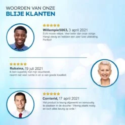 WITTS Doucherek - 2 Laags - Doucherek Zonder Boren - Doucherek Hangend - Doucherekje – Roestvrijj -Badkamer Kast Winkel 1200x1200 1881