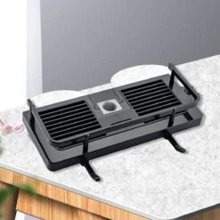 Merkloos Douchestang Opbergrek - Zonder Boren - Luxe - Zwart - Shampoohouder - Zeephouder - Opbergrek - Douche - Douchegelhouder -Badkamer Kast Winkel 1200x1200 2000