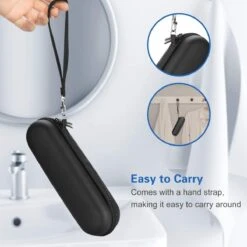 Hoes Voor Oral-B Tandenborstel, Etui, Harde Schaal, Philips Elektrische Tandenborstel, Reisetui, Draagtas, Elektrische Tandenborstelhouder, Houder, Houder, Reistas, Zwart -Badkamer Kast Winkel 1200x1200 2082
