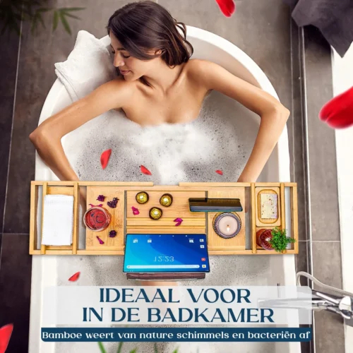 Ecowize Luxe Bamboe Badplank Voor In Bad Met Tablethouder - 100% Natuurlijk Bamboe Badrek Met Boekenhouder - Bad Plank Hout Met Nonslip Grips - Badrekje Voor Bad - Badplankje Uitschuifbaar (75cm Tot 110cm) Met Extra Zeepbakje En Body Brush 9 Ecowize Luxe Bamboe Badplank Voor In Bad Met Tablethouder - 100% Natuurlijk Bamboe Badrek Met Boekenhouder - Bad Plank Hout Met Nonslip Grips - Badrekje Voor Bad - Badplankje Uitschuifbaar (75cm Tot 110cm) Met Extra Zeepbakje En Body Brush -Badkamer Kast Winkel 1200x1200 2149