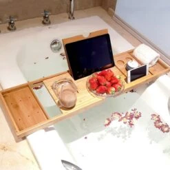 Sleepydays Luxe Badplank – Badplank Voor In Bad – Badrek - Uitschuifbaar - 75-100 Cm -Badkamer Kast Winkel 1200x1200 2192