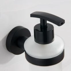 VDN Stainless Zeeppompje - Zeepdispenser - Zeepdispenser Wandmontage - Zwart - Hangend 9 VDN Stainless Zeeppompje - Zeepdispenser - Zeepdispenser Wandmontage - Zwart - Hangend -Badkamer Kast Winkel 1200x1200 2208