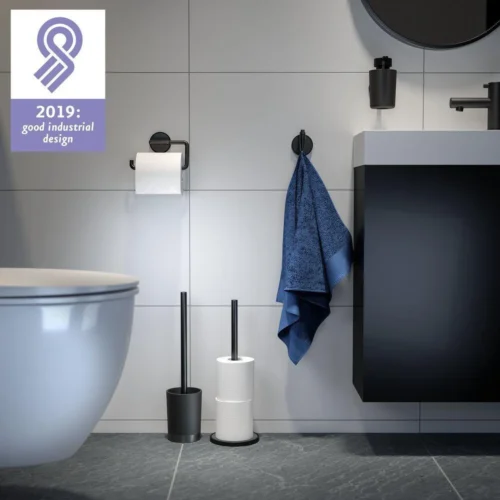 Tiger Tune - Zeepdispenser - Zwart Metaal Geborsteld / Zwart 19 Tiger Tune - Zeepdispenser - Zwart Metaal Geborsteld / Zwart -Badkamer Kast Winkel 1200x1200 2218