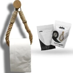 Jelta Toiletrolhouder Zonder Boren- Wc Rolhouder - Zuignap - Zelfklevend - Hout En Touw 15 Jelta Toiletrolhouder Zonder Boren- Wc Rolhouder - Zuignap - Zelfklevend - Hout En Touw -Badkamer Kast Winkel 1200x1200 222