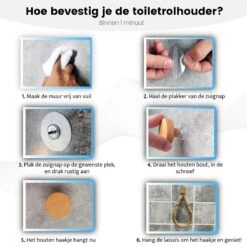 Jelta Toiletrolhouder Zonder Boren- Wc Rolhouder - Zuignap - Zelfklevend - Hout En Touw 17 Jelta Toiletrolhouder Zonder Boren- Wc Rolhouder - Zuignap - Zelfklevend - Hout En Touw -Badkamer Kast Winkel 1200x1200 223